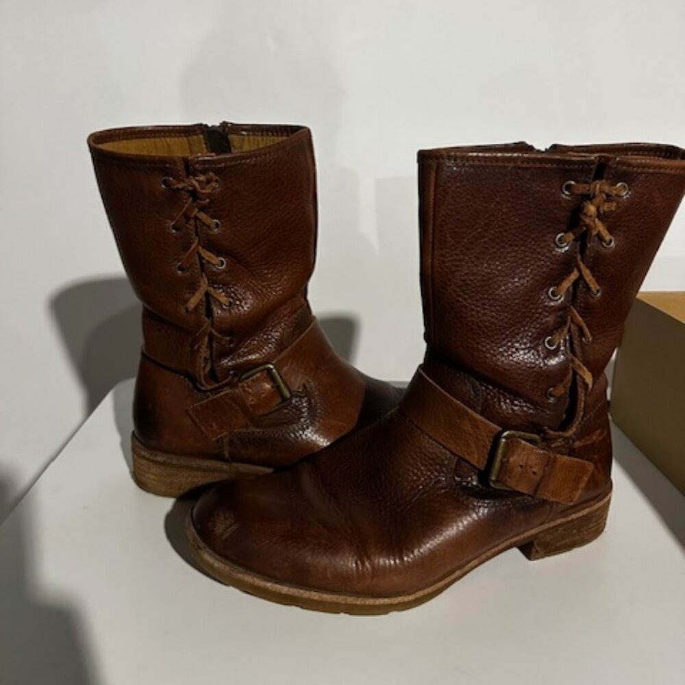 Sofft Belmont Boots | Whiskey Leather | Size 9